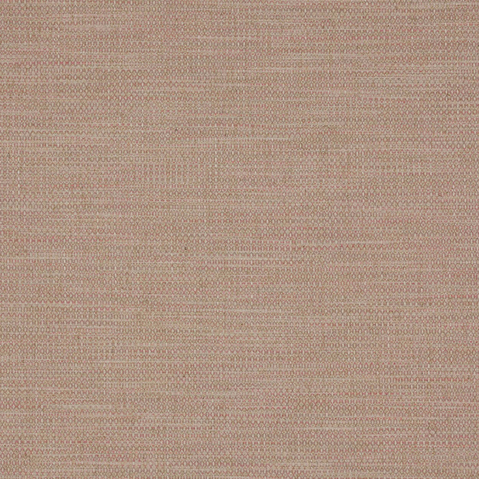 Soft blush pink textured fabric with fine horizontal striations and slubbed weave