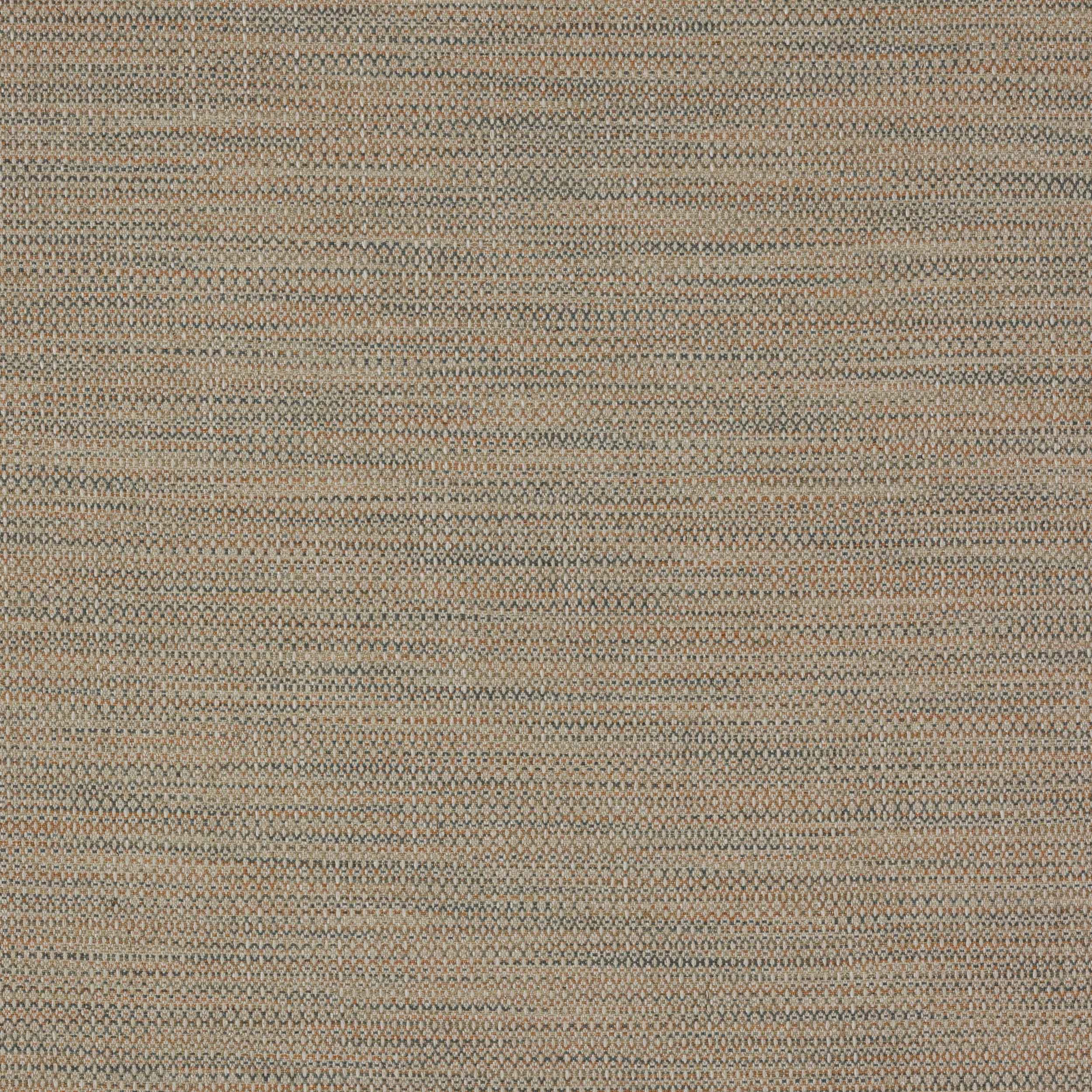 Close-up of a small geometric woven fabric in warm stone beige and grey