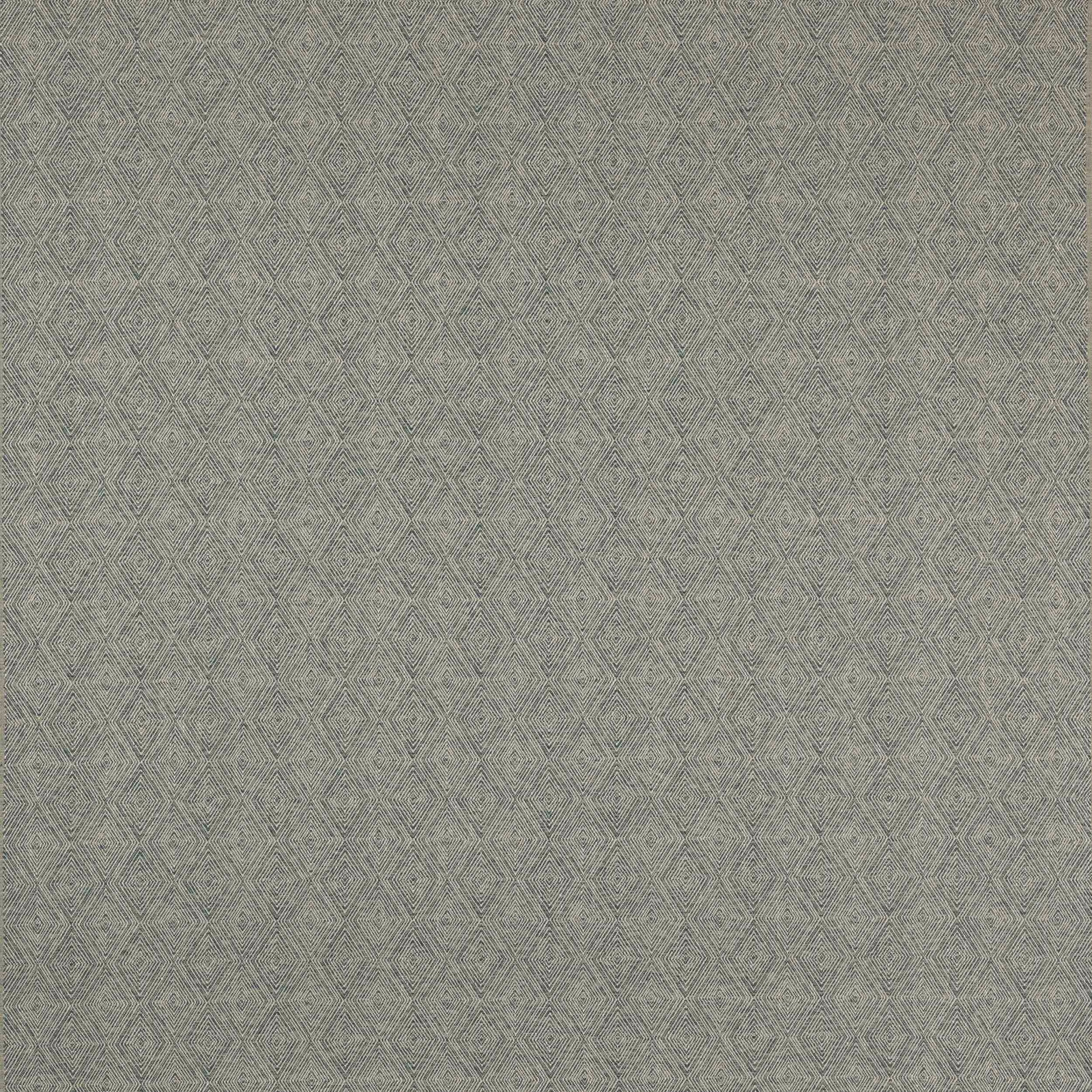 Muted aqua-green geometric diamond fabric with a fine woven texture