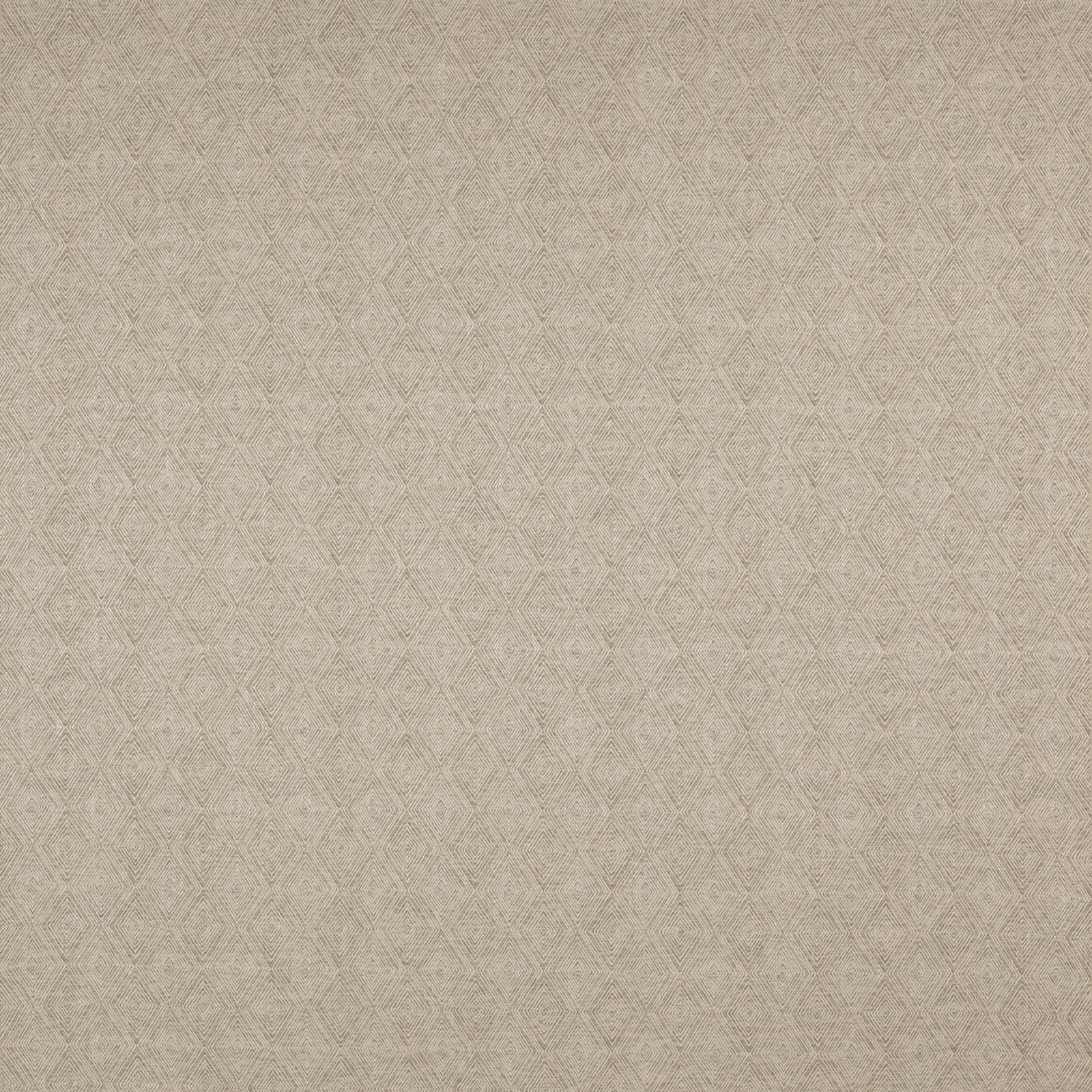 Warm beige diamond-weave fabric swatch with fine geometric texture