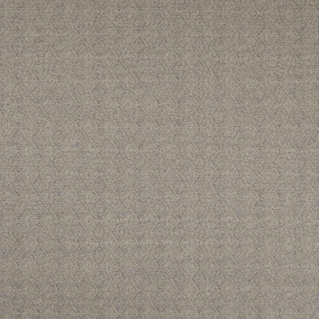 Muted old blue geometric woven fabric with small diamond pattern