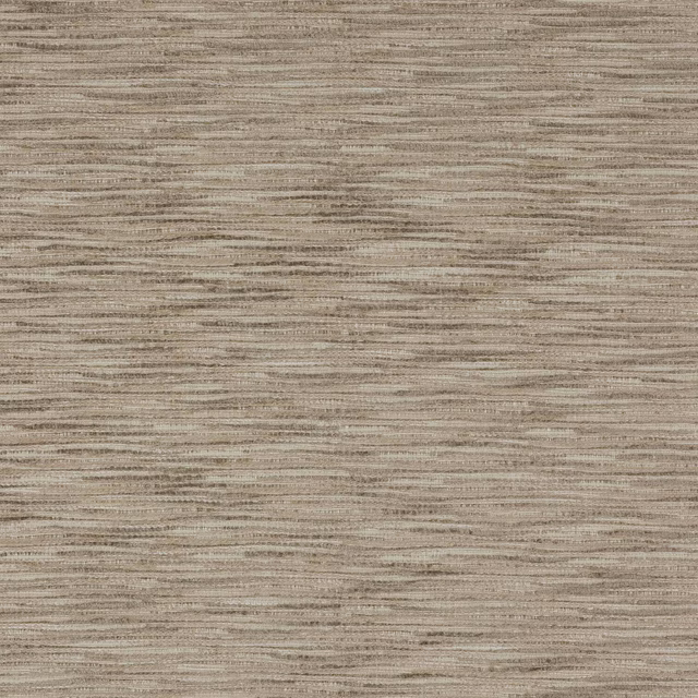 Warm beige textured fabric with fine horizontal slubs and subtle tonal striation