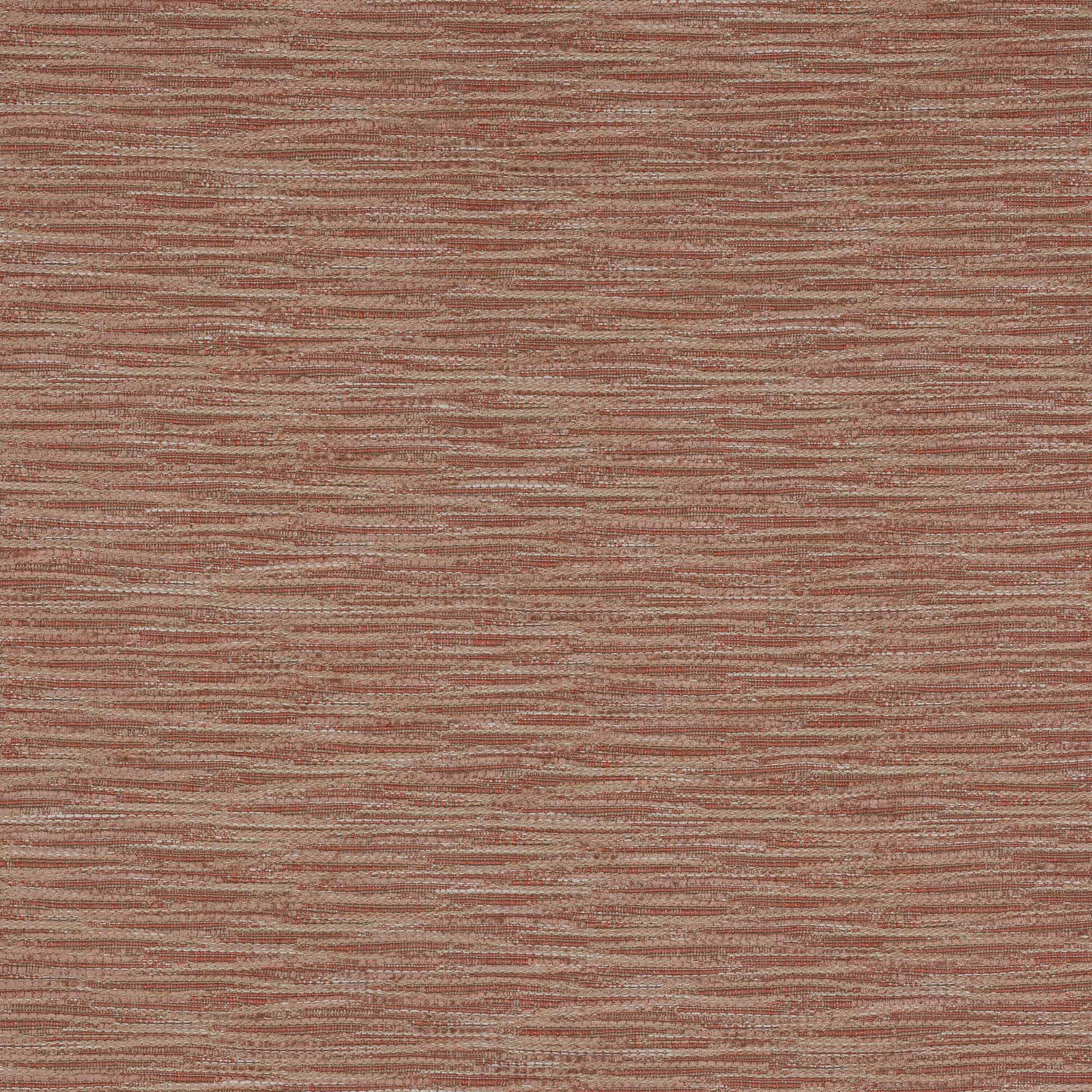 Dusty rose pink textured woven fabric with fine horizontal slubs