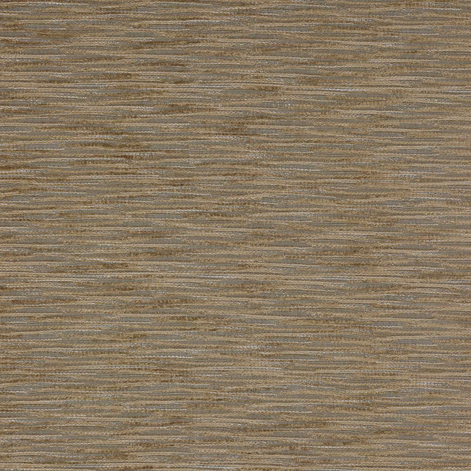 Warm sandy beige textured fabric with fine horizontal striations