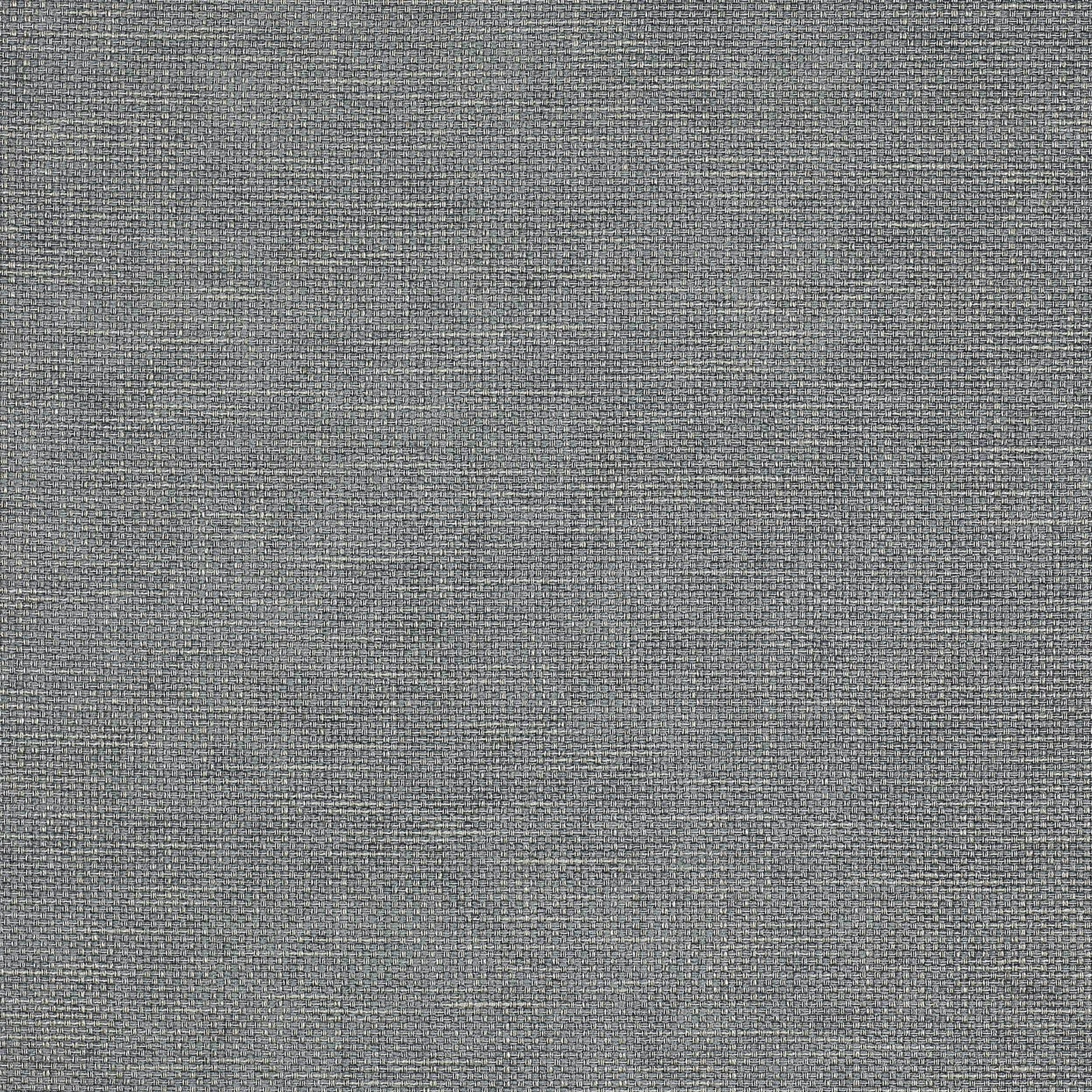Close-up of a soft slate-blue plain woven fabric with fine texture