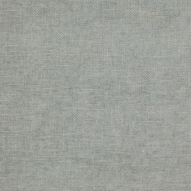 Close-up of softly woven pale blue-grey fabric with fine textured weave