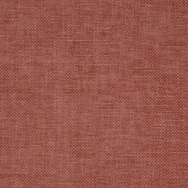 Dusty rose pink woven fabric swatch with fine textured slub