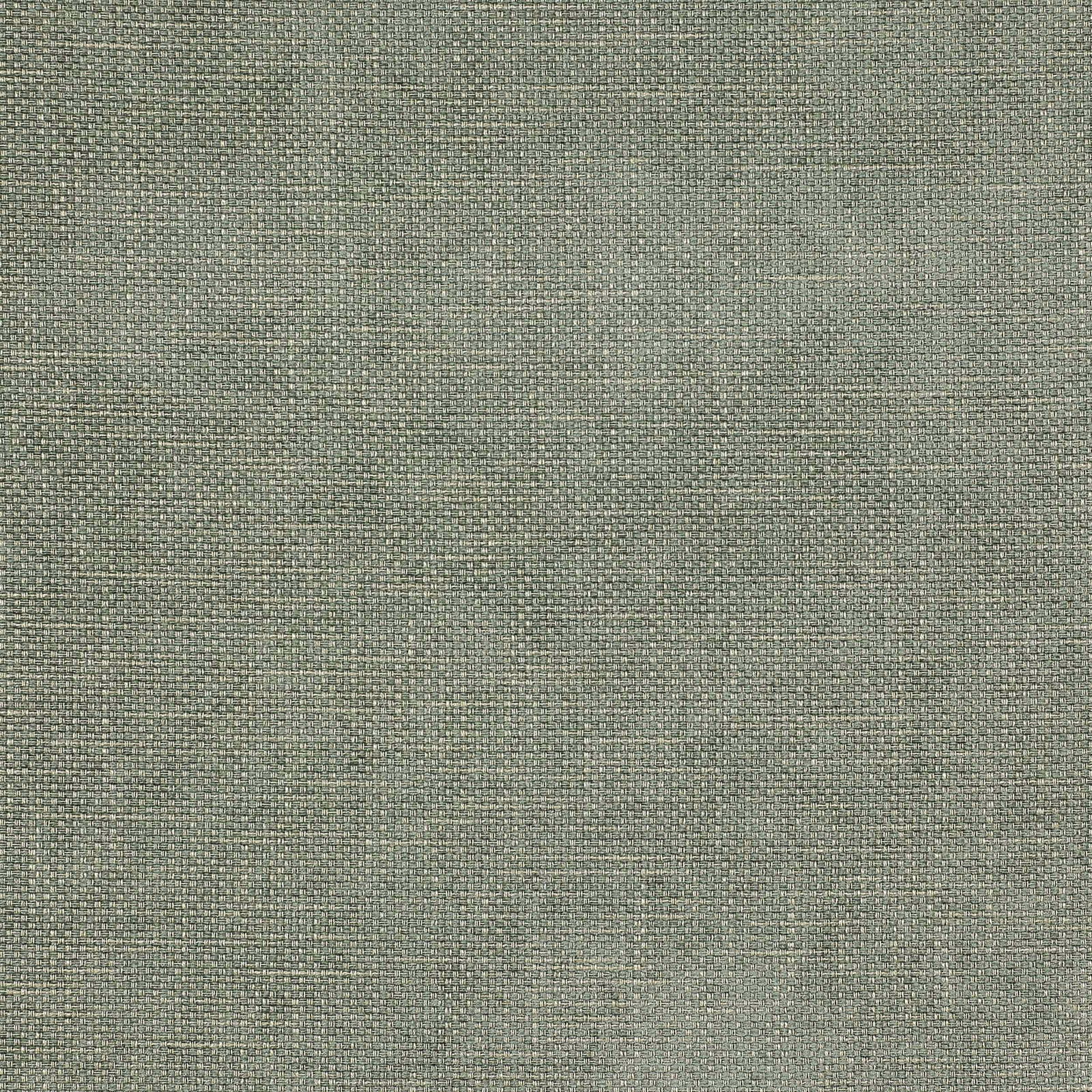 Close-up of a muted sea green plain-woven fabric with fine texture