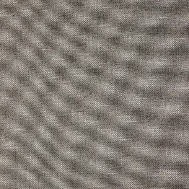 Close-up of a soft warm taupe plain weave fabric with fine textured surface