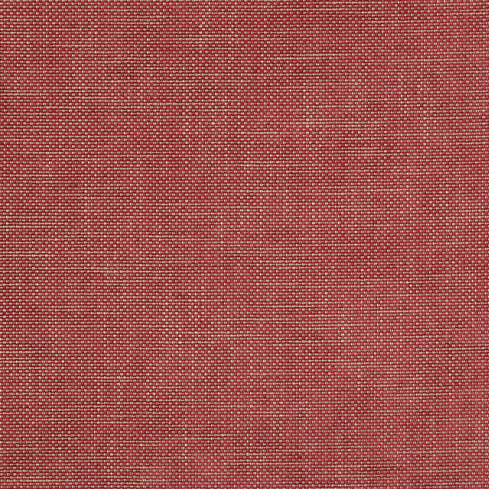 Tomato red plain-woven fabric with fine textured weave