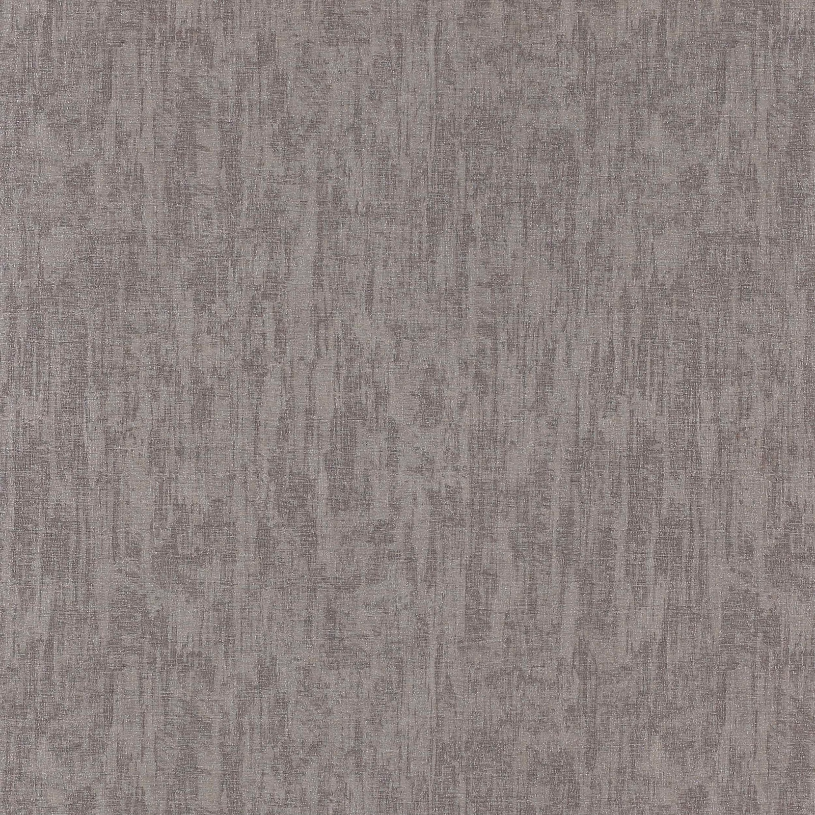 Charcoal-grey wallpaper with distressed vertical striations and soft taupe mottling