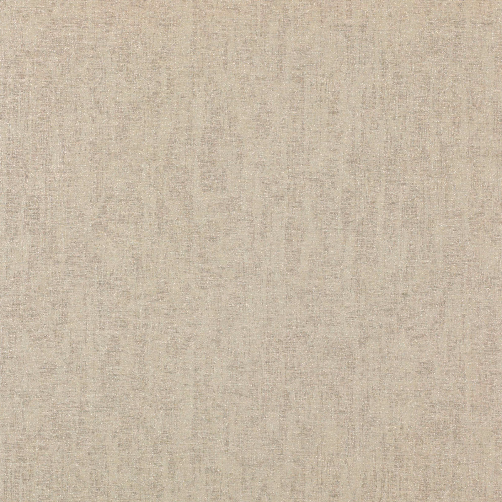 Pale oyster-beige wallpaper with subtle distressed vertical striations and a softly mottled surface