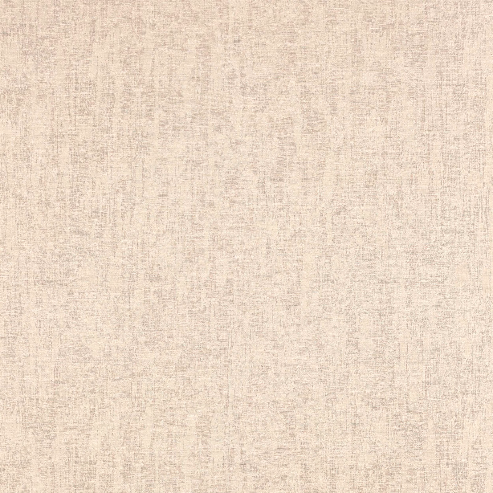 Pale blush-pink wallpaper with chalky vertical distressed markings and soft tonal texture