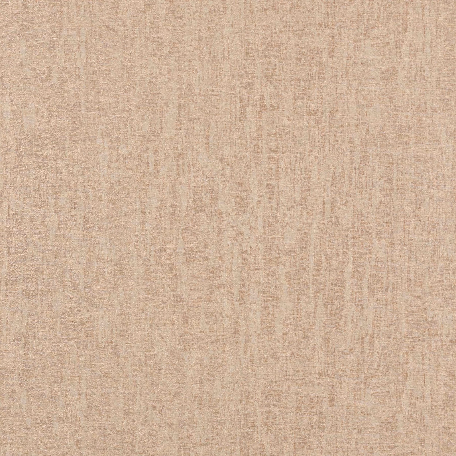 Soft terracotta wallpaper with pale vertical distressed strié texture