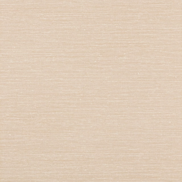 Close view of pale blush-beige wallpaper with fine horizontal striations