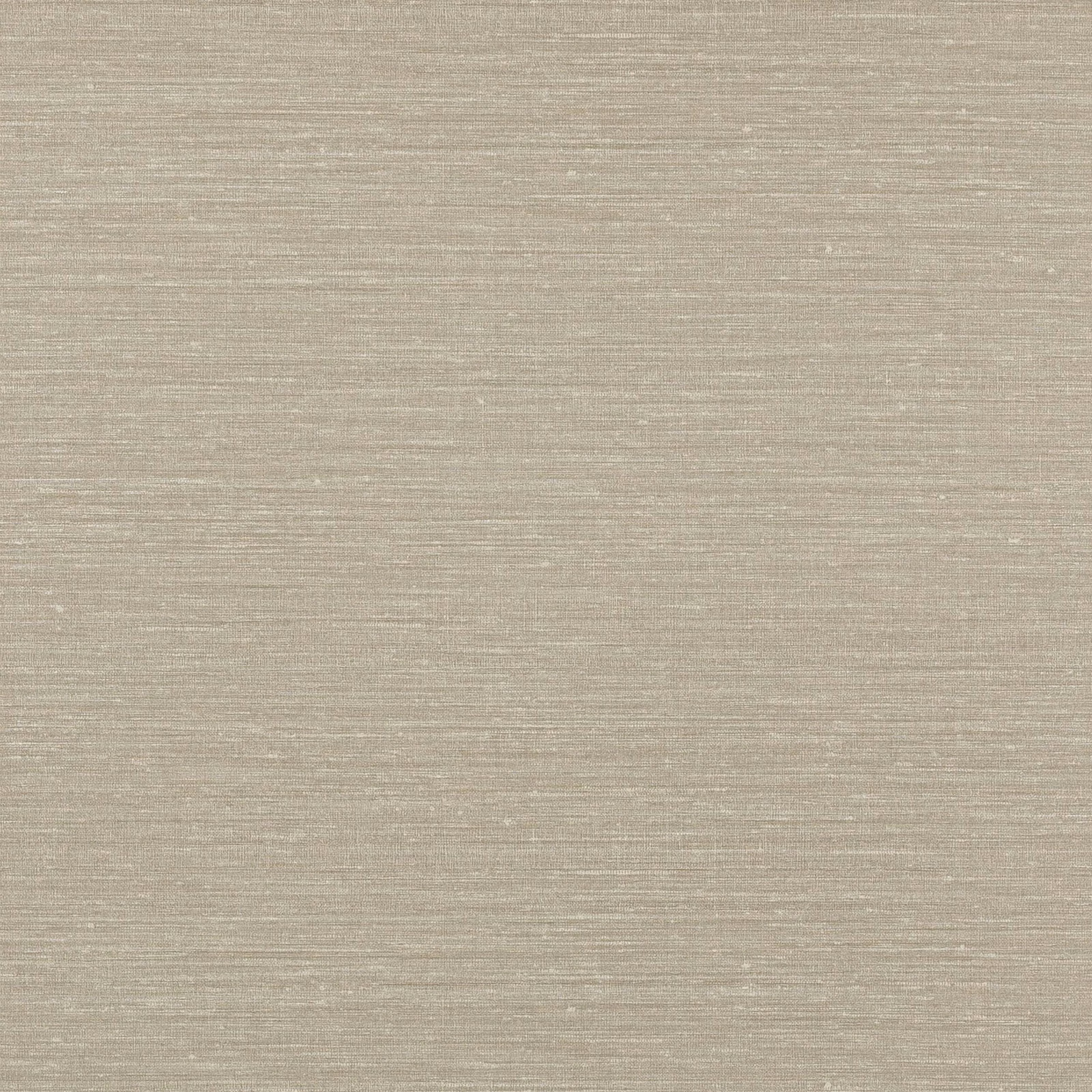 Chinchilla taupe wallpaper with fine horizontal striations and softly textured surface