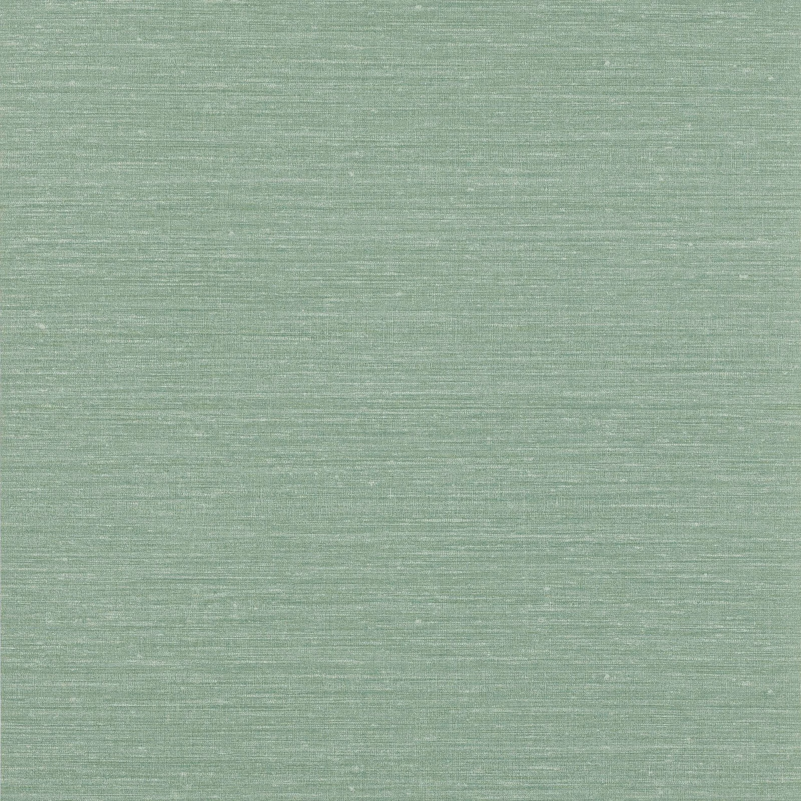 Pale sage green wallpaper with fine horizontal striations and subtle tonal variation