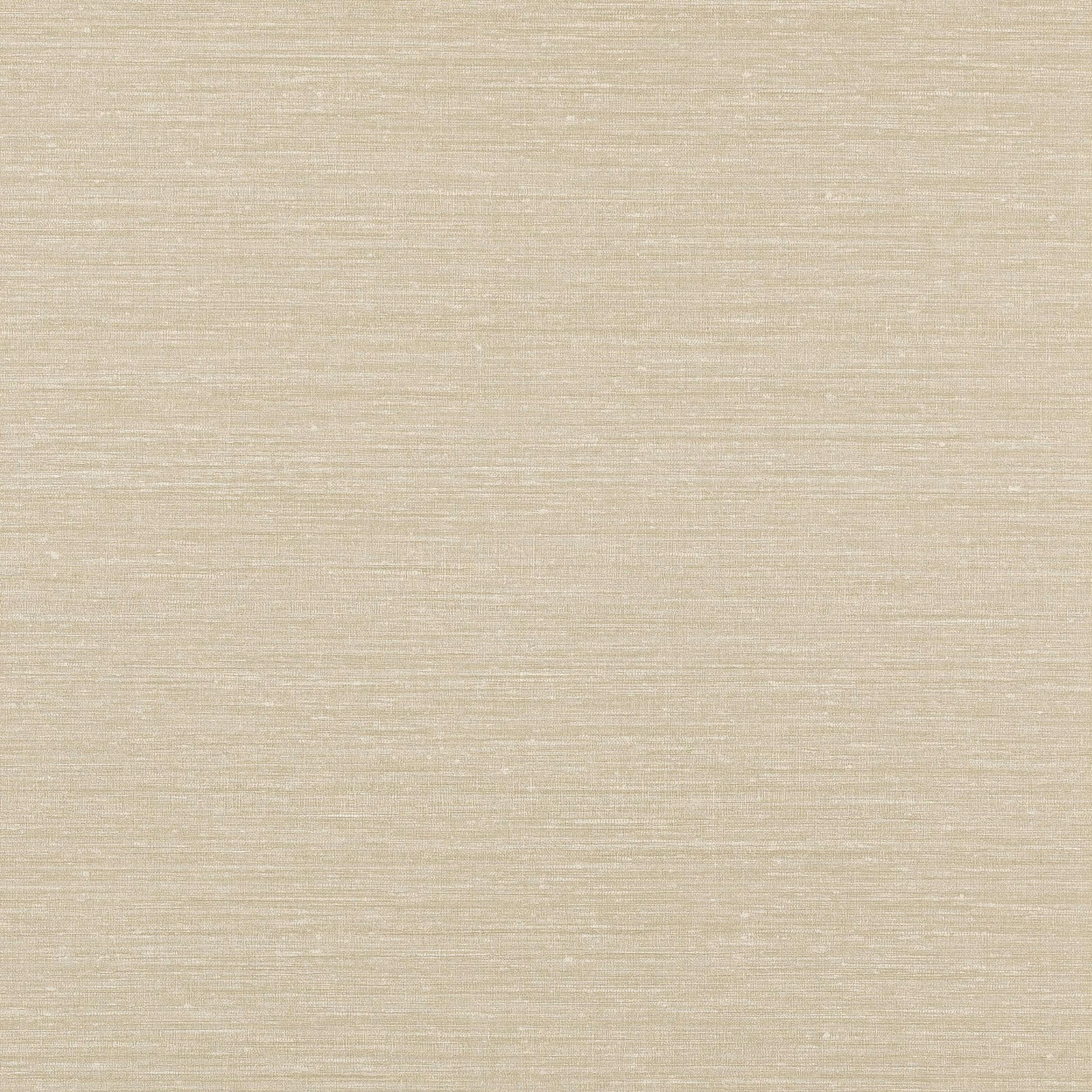 Pale sand beige wallpaper with fine horizontal striations and subtle tonal texture