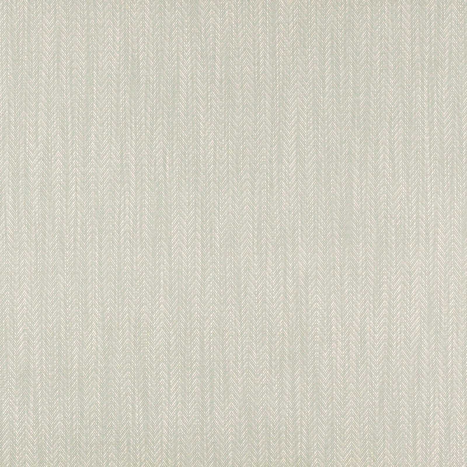 Pale aqua woven fabric with fine herringbone stripes and soft texture