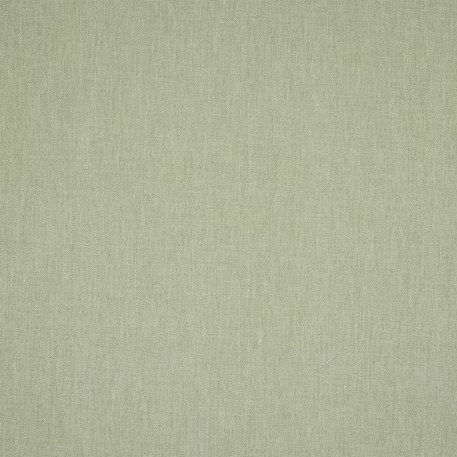 Pale sage green plain woven fabric with a fine, soft texture