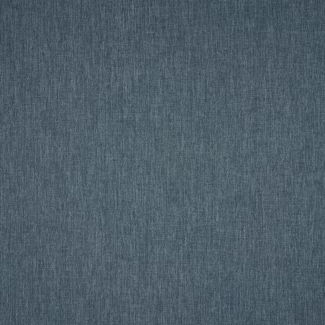Muted navy blue plain woven fabric with a fine, lightly slubbed texture