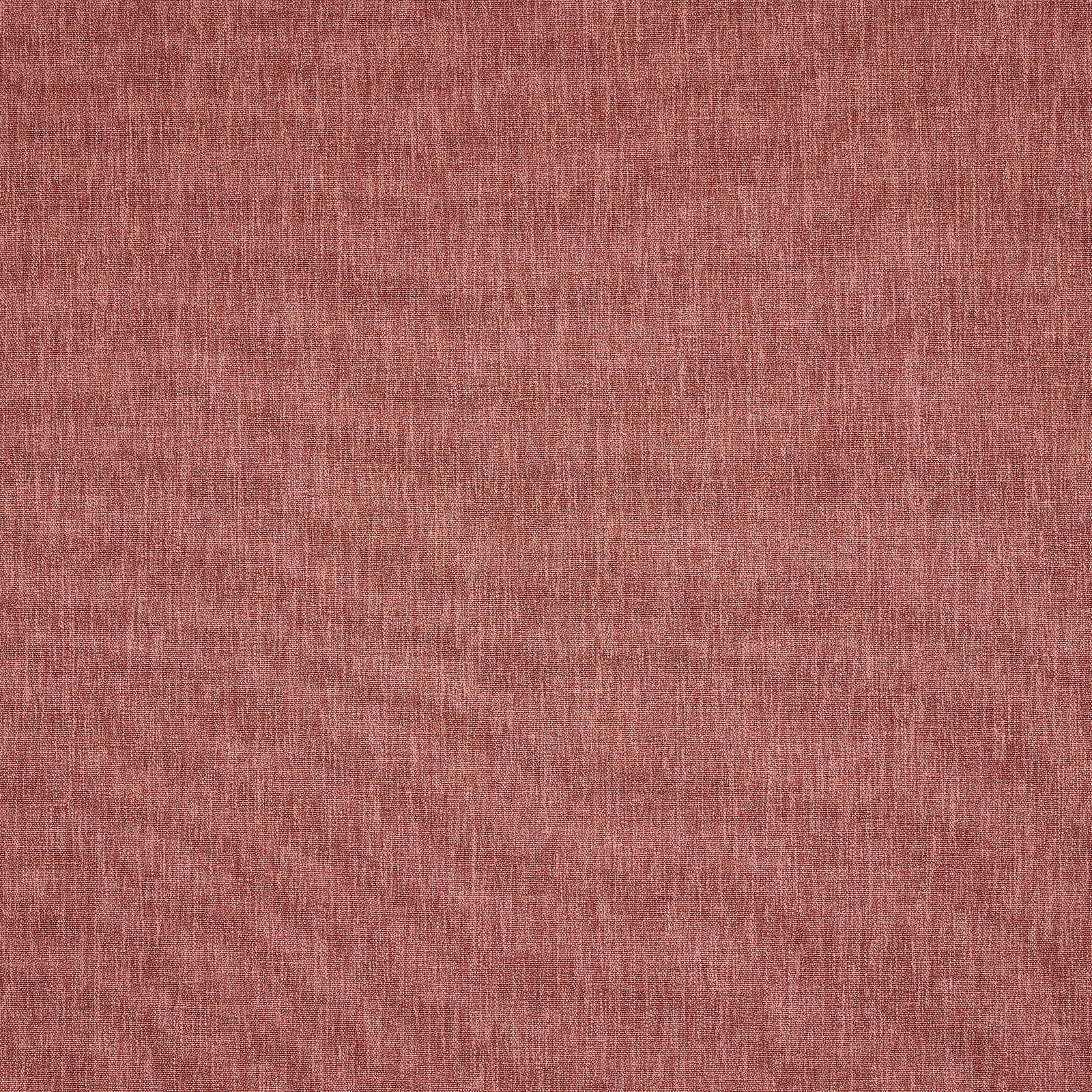 Dusty rose-red plain woven fabric with fine heathered texture