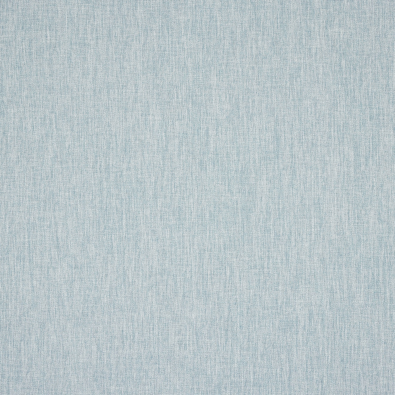 Pale seafoam blue plain woven fabric with fine linear texture