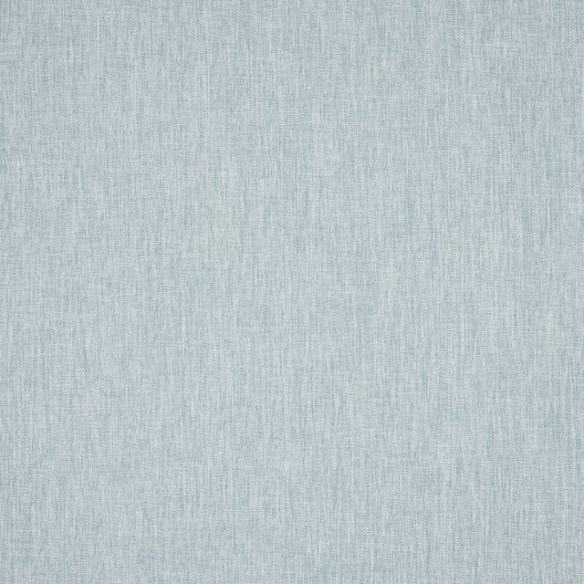 Pale seafoam blue plain woven fabric with fine linear texture