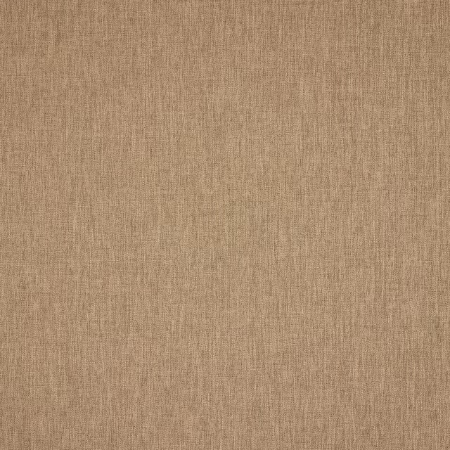 Warm beige plain woven fabric swatch with a soft heathered texture