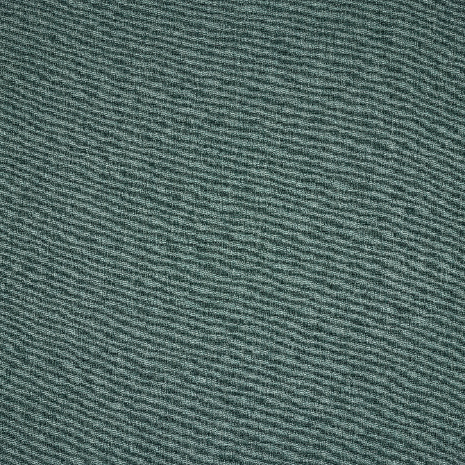 Muted teal plain woven fabric with a fine textured finish