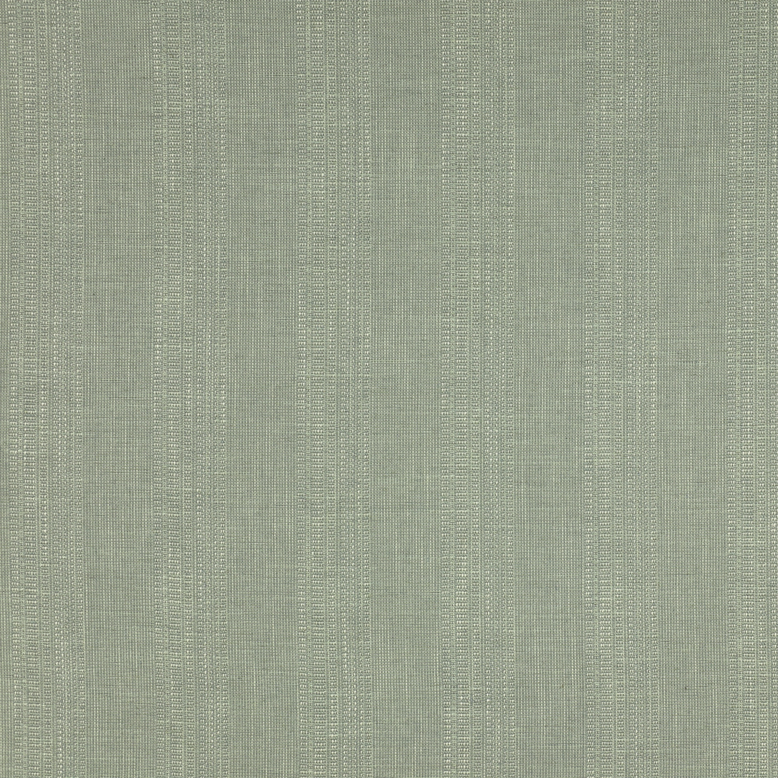 Pale aqua woven stripe fabric with fine vertical texture and soft muted ground