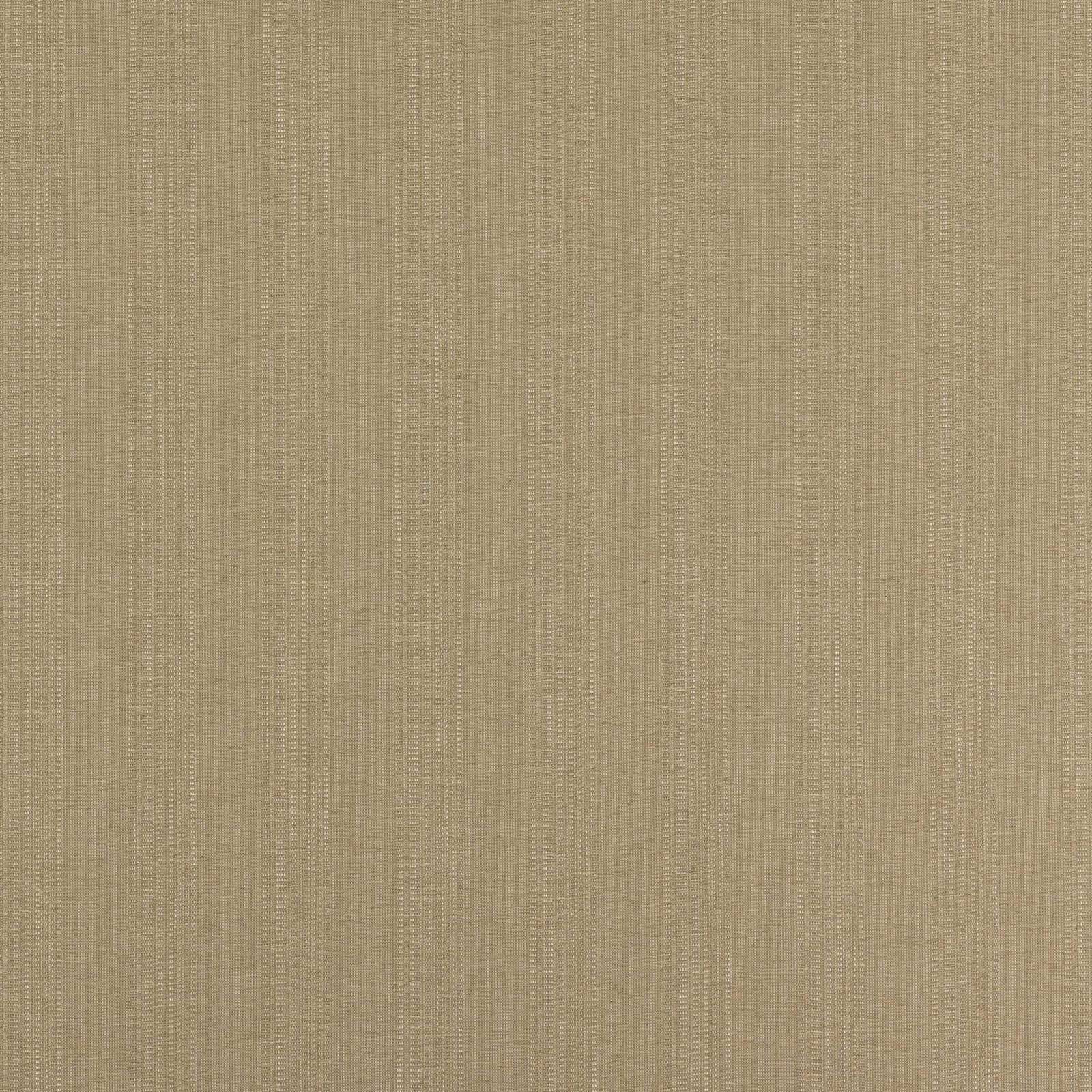 Warm dark cream striped fabric swatch with fine vertical texture