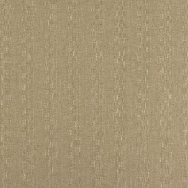 Warm dark cream striped fabric swatch with fine vertical texture