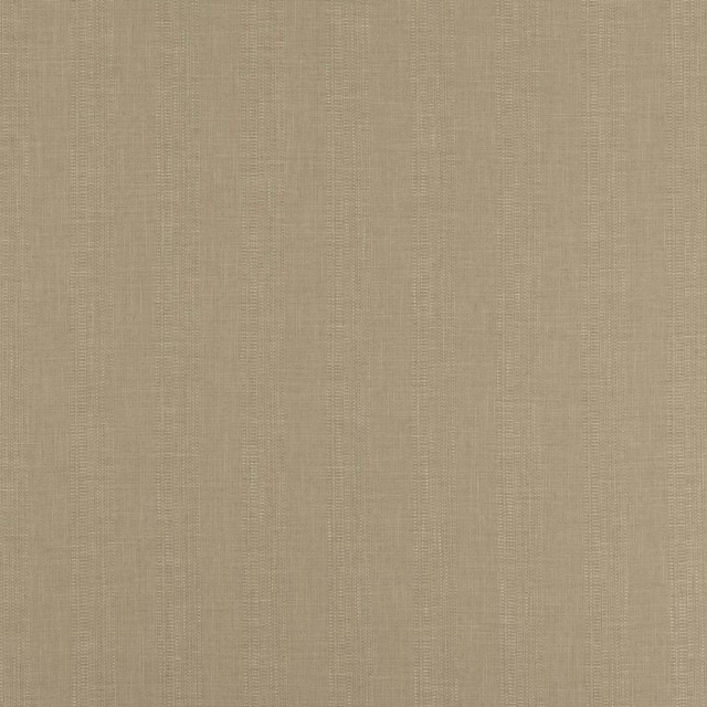 Warm sand beige textured fabric with subtle vertical stripe weave