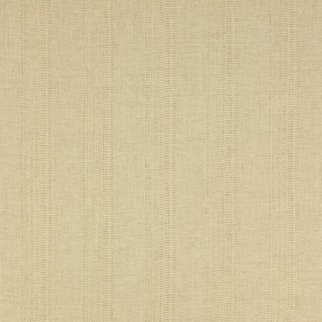 Soft sand beige fabric with тонed vertical stripe texture and woven rib detail