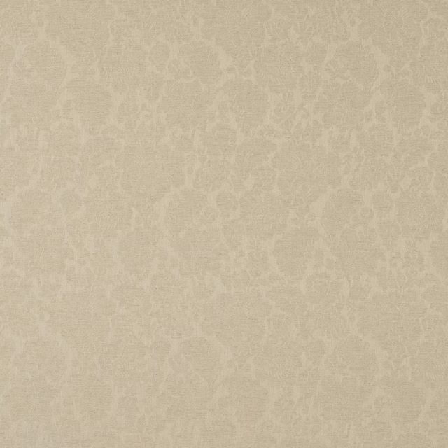 Soft cream woven fabric with a subtle tonal all-over pattern