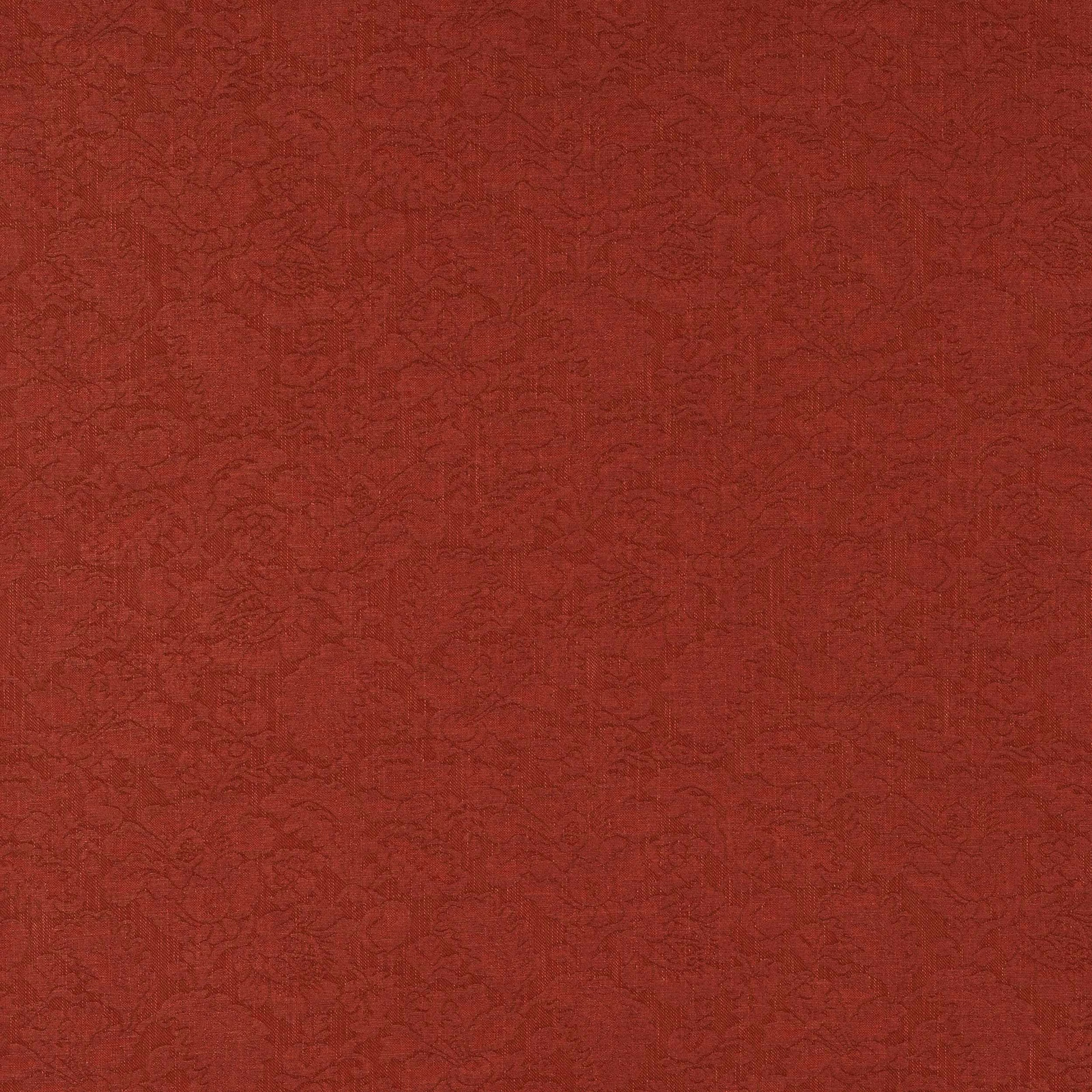 Deep crimson damask fabric with a subtle matt woven texture