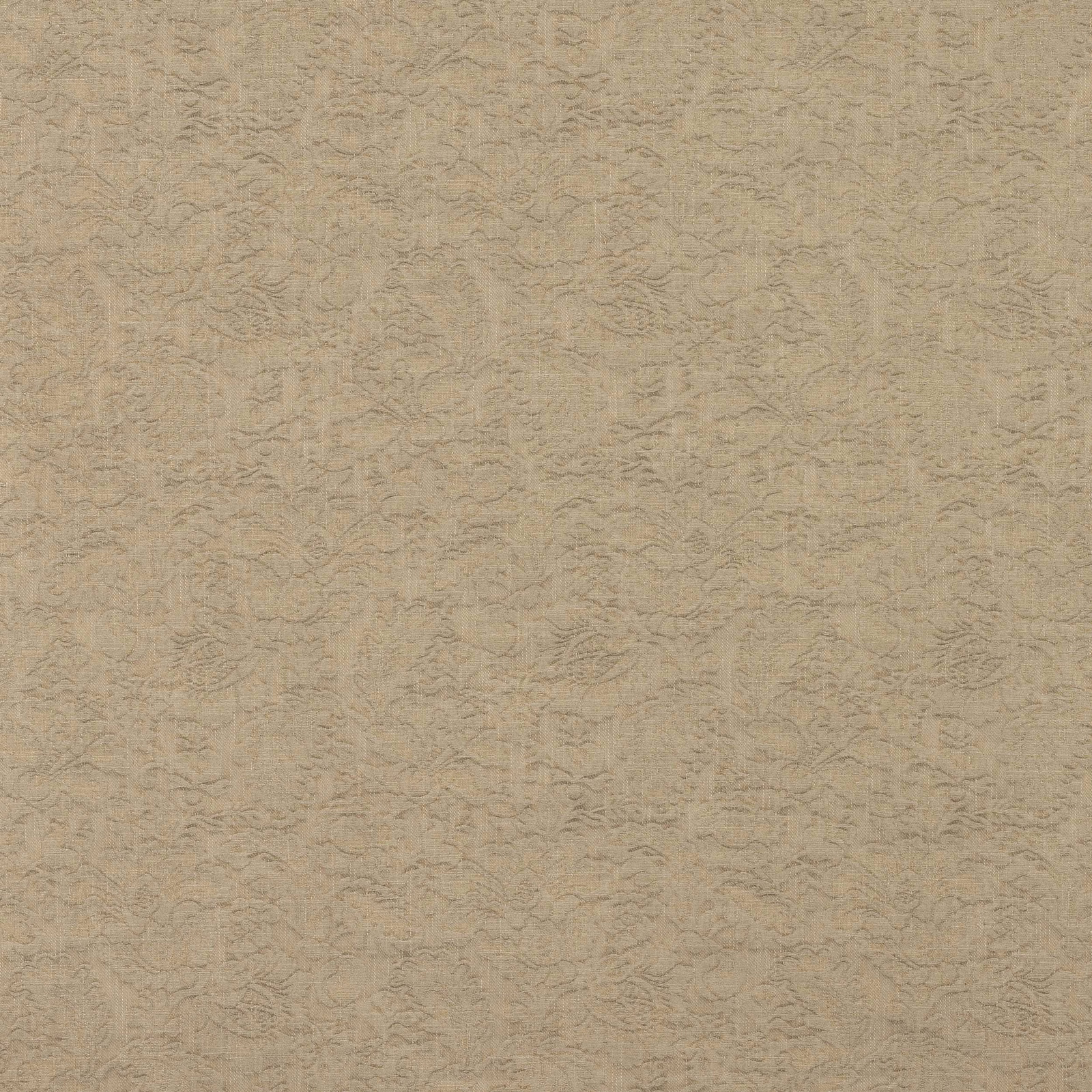 Stone taupe textured fabric with a soft woven, mottled pattern