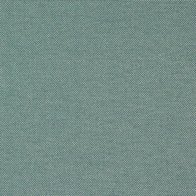 Close-up of Calvi Paon teal woven fabric with fine pebble texture