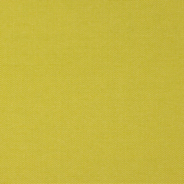 Close-up of bright pistachio yellow fabric with a fine textured weave