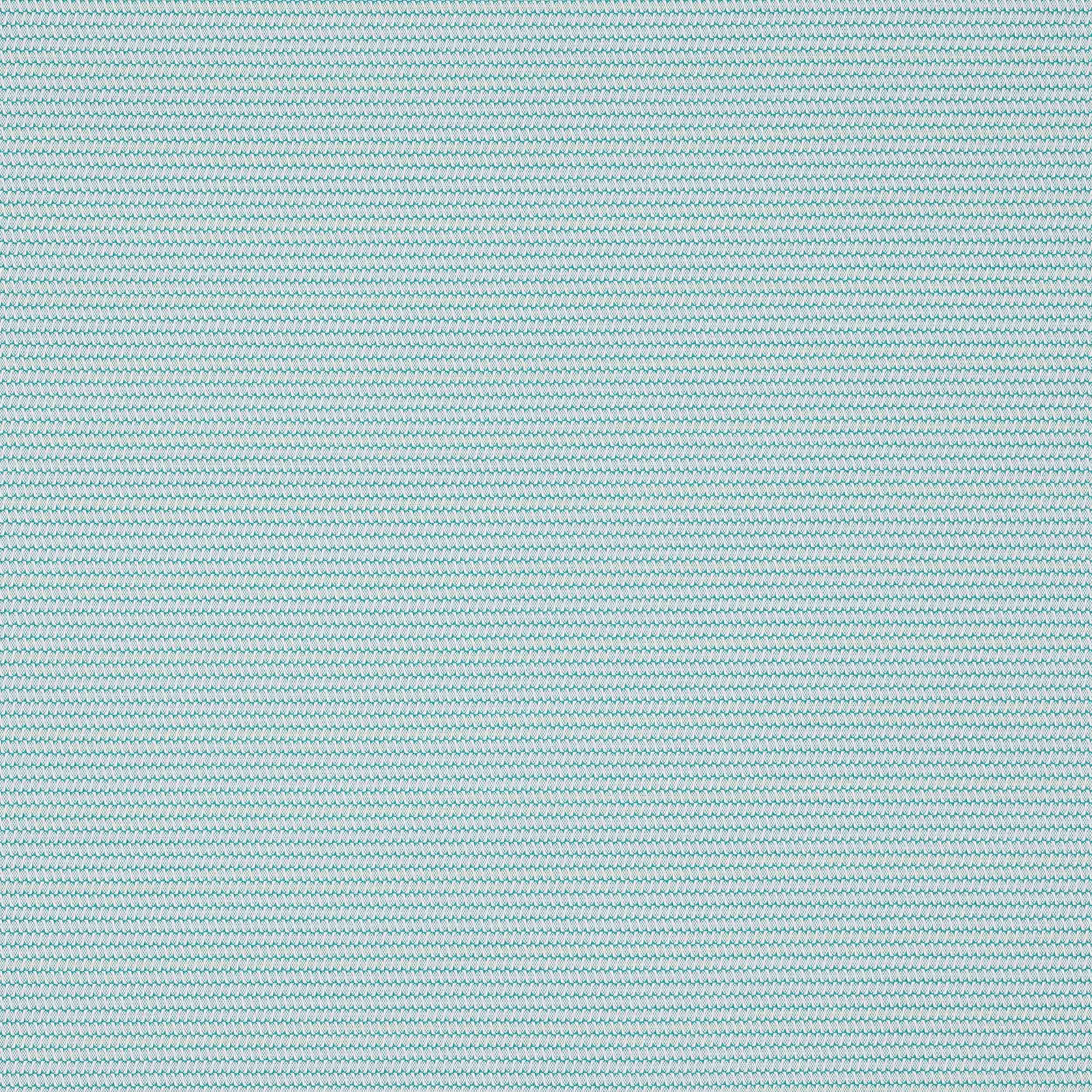 Pale aqua teal woven fabric with fine horizontal stripe texture