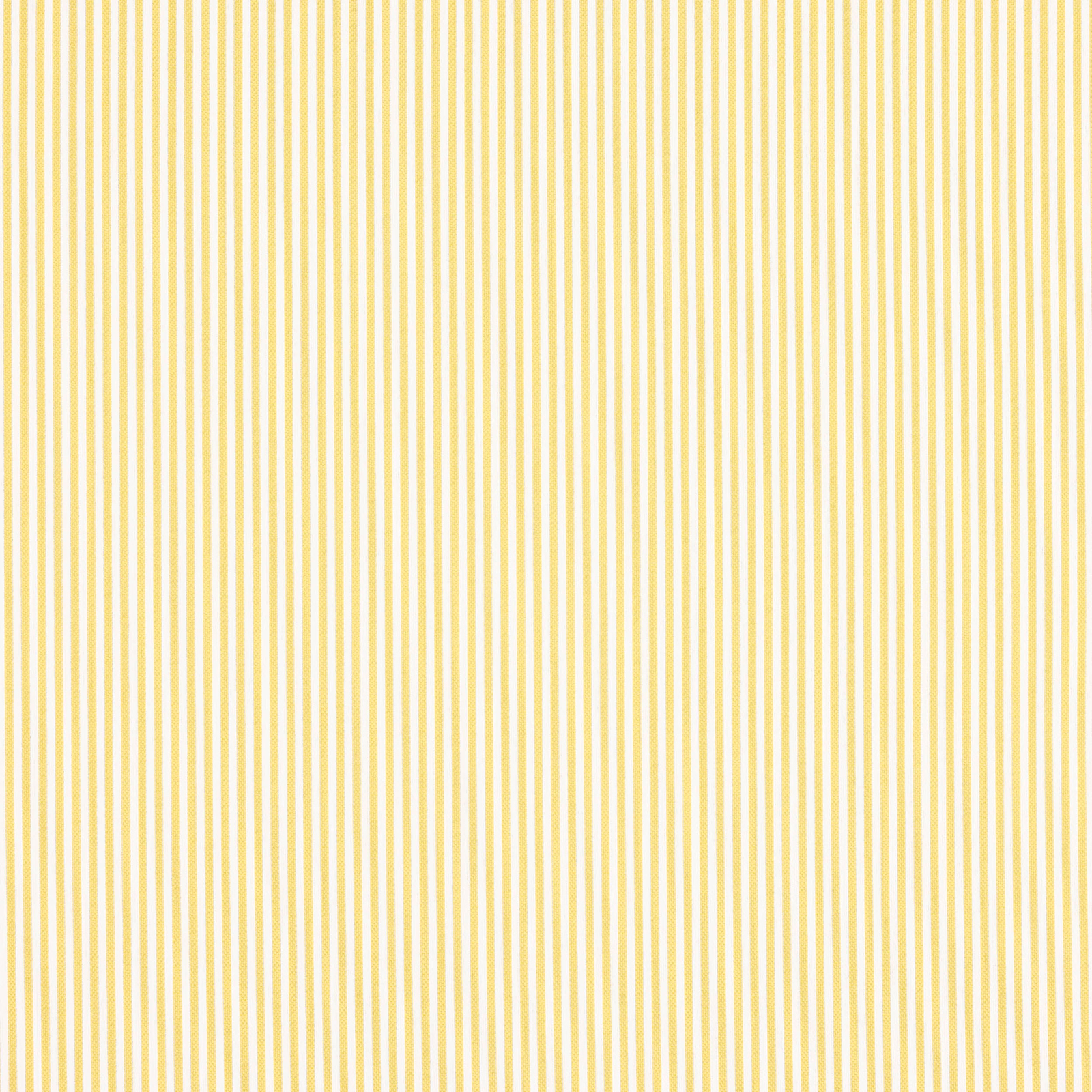 Fine pale yellow vertical stripe fabric on a soft cream ground