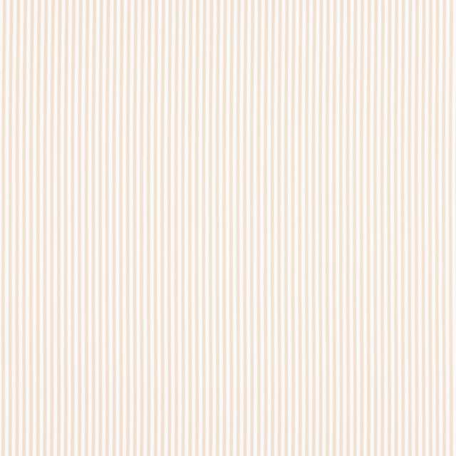 Pale cream fabric swatch with fine vertical sandy stripes