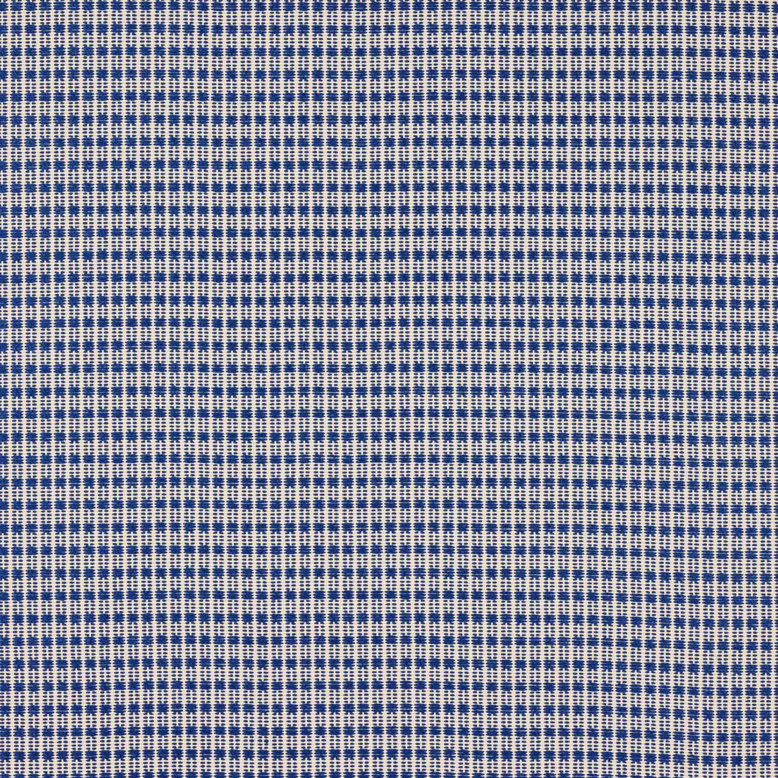 Blue and pale woven grid fabric with a tight small-scale texture