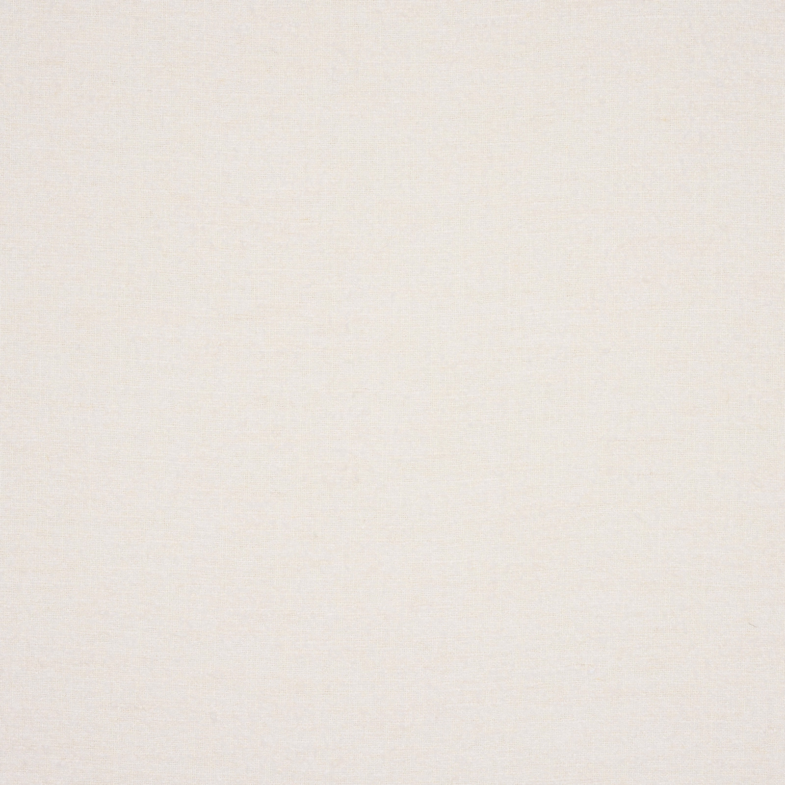 Pale ivory plain-woven fabric swatch with subtle natural slub texture
