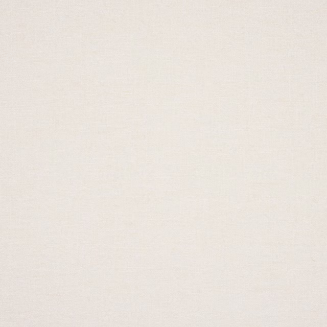 Pale ivory plain-woven fabric swatch with subtle natural slub texture