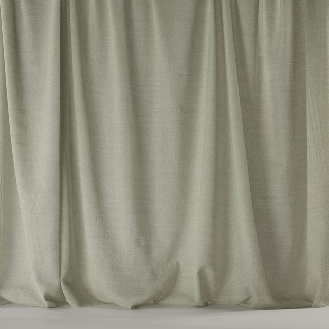 Soft mushroom beige wool fabric with a matte, gently textured drape