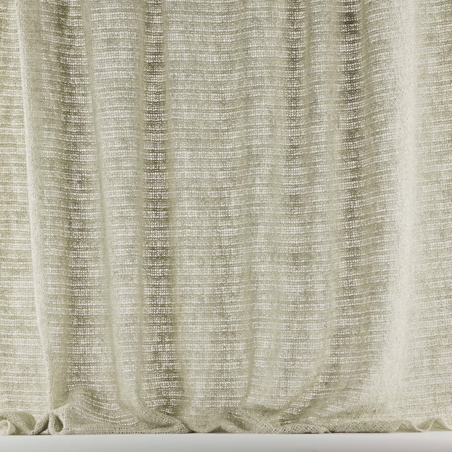 Soft warm ivory open-weave fabric with subtle slubs and a relaxed drape