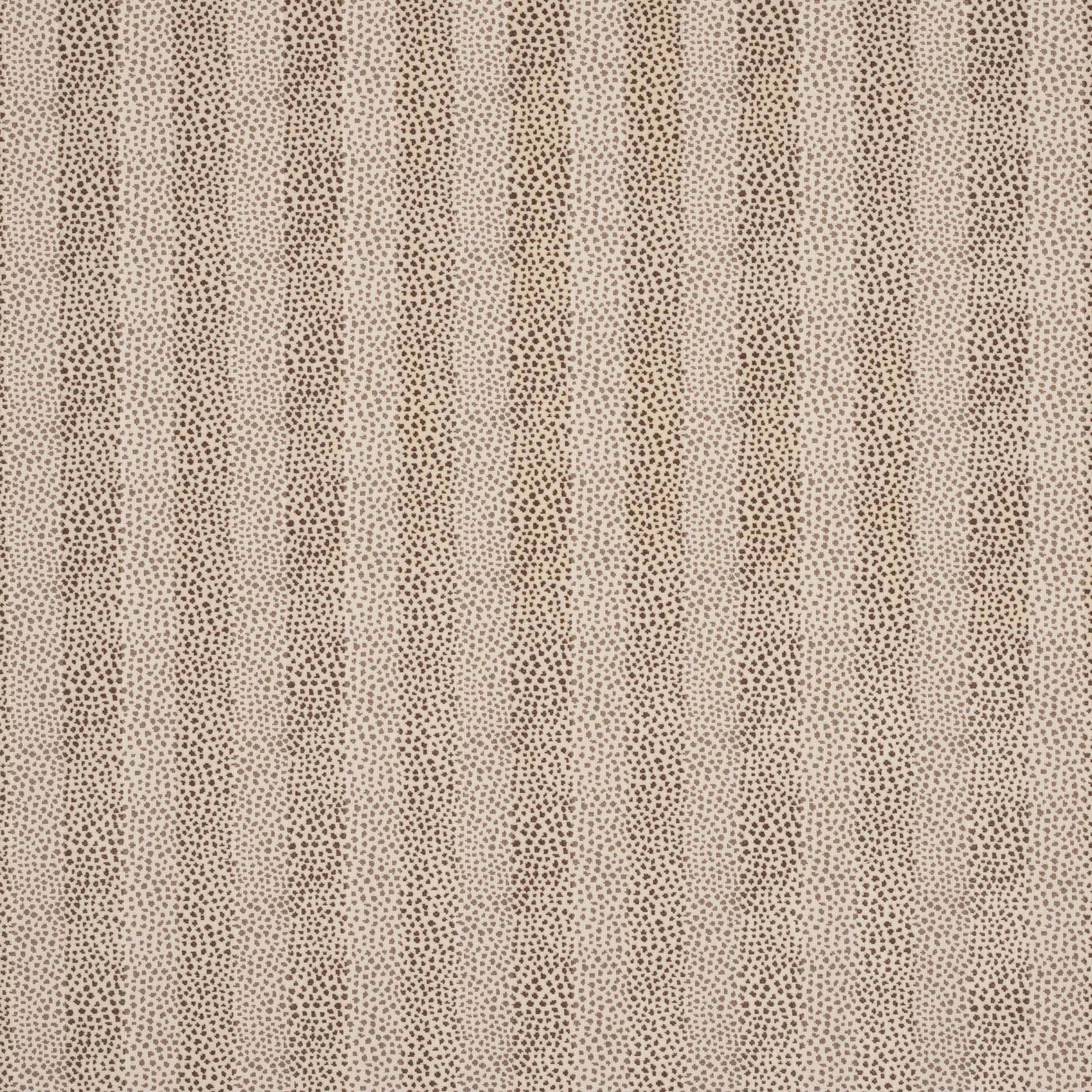 Stone taupe fabric swatch with fine speckled vertical stripes