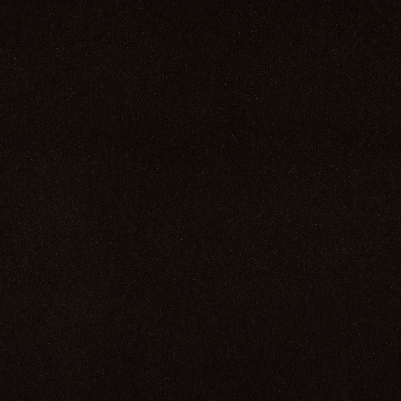 Deep chocolate brown mohair swatch with a soft, velvety plain surface